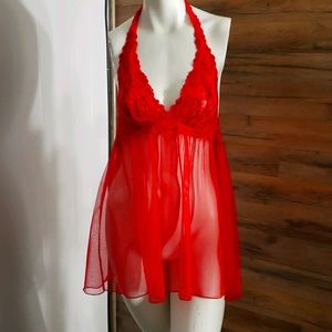 Victoria Secret sz Medium Red Nightie